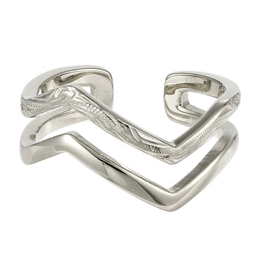 GESS328 STAINLESS STEEL EAR CUFF(BY PCS)