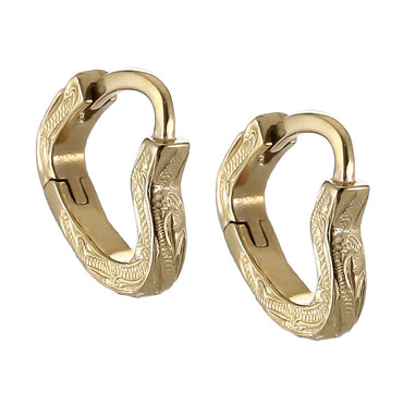 stainless steel earring, heart design, summer vacation