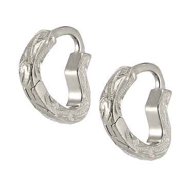 stainless steel earring, heart design, summer vacation