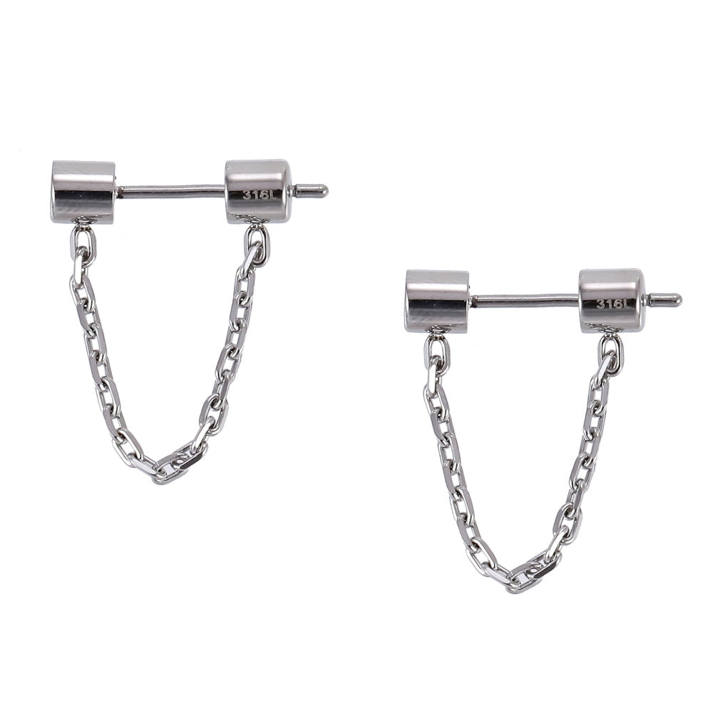GESS638 STAINLESS STEEL EARRING