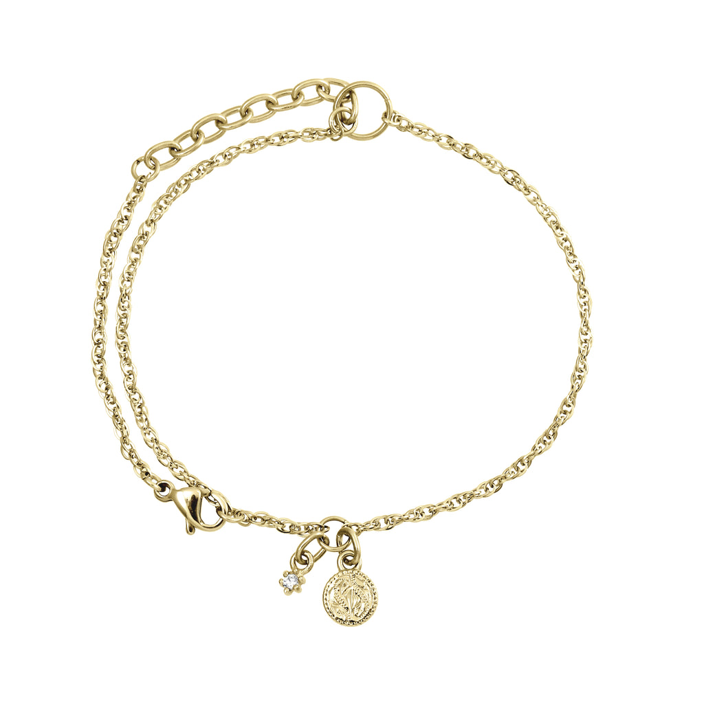 GNKSS18 STAINLESS STEEL BRACELET/ANKLET