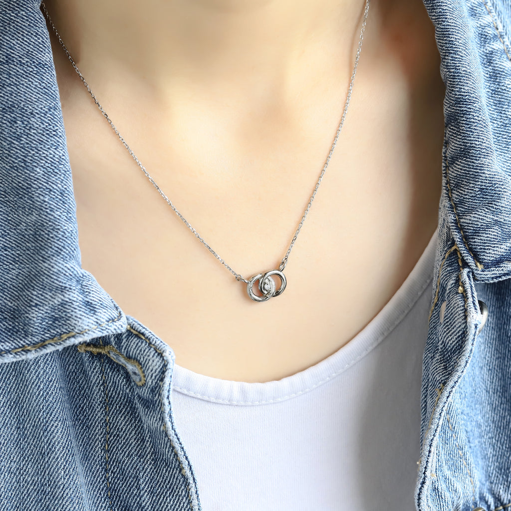 GNSS267 STAINLESS STEEL NECKLACE
