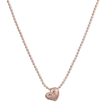 stainless steel necklace, heart design, lady jewelry