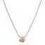 stainless steel necklace, heart design, lady jewelry