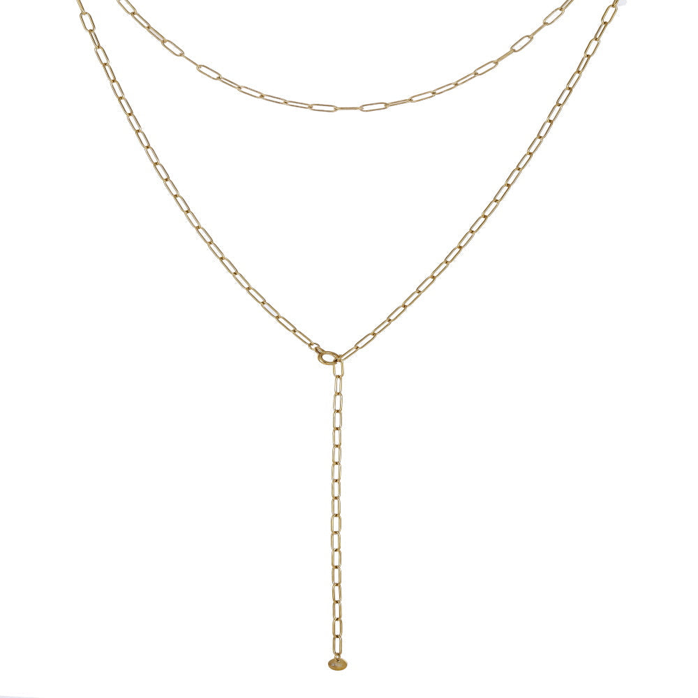 GNSS369 STAINLESS STEEL NECKLACE