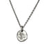 stainles steel pendant, coin pendant