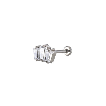 ACLB10 TITANIUM CLIP LABRET FOR UPPER EAR PIERCING AAB CO..