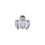 ACLB10 TITANIUM CLIP LABRET FOR UPPER EAR PIERCING AAB CO..