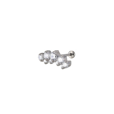 ACLB59 TITANIUM CLIP LABRET FOR UPPER EAR PIERCING AAB CO..