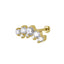 ACLB59 TITANIUM CLIP LABRET FOR UPPER EAR PIERCING AAB CO..