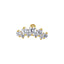 ACLB59 TITANIUM CLIP LABRET FOR UPPER EAR PIERCING AAB CO..