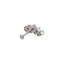ACLB59 TITANIUM CLIP LABRET FOR UPPER EAR PIERCING AAB CO..