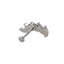 ACLB23 TITANIUM CLIP LABRET FOR UPPER EAR PIERCING AAB CO..