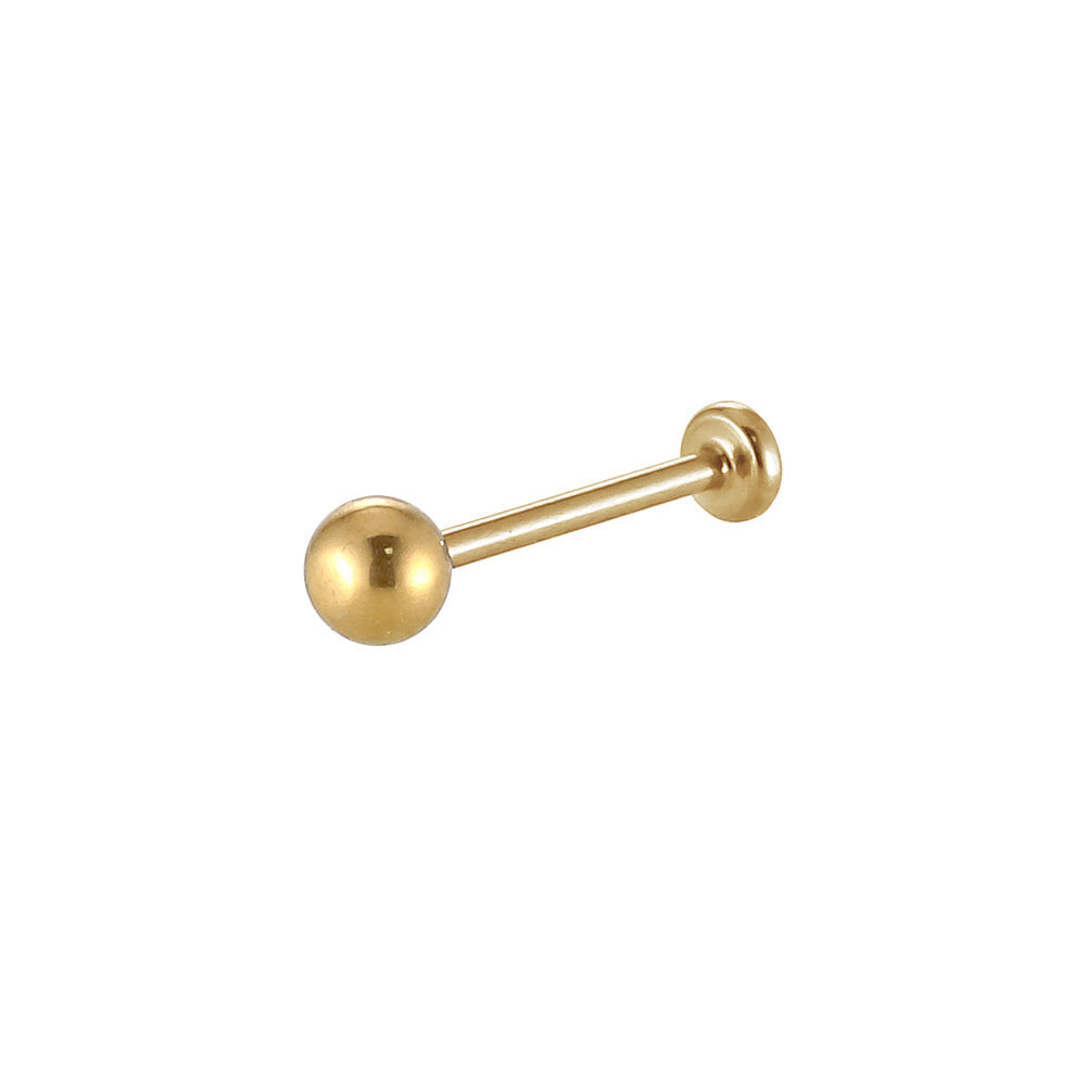 ACLB61 TITANIUM CLIP LABRET FOR UPPER EAR PIERCING AAB CO..