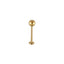 ACLB61 TITANIUM CLIP LABRET FOR UPPER EAR PIERCING AAB CO..