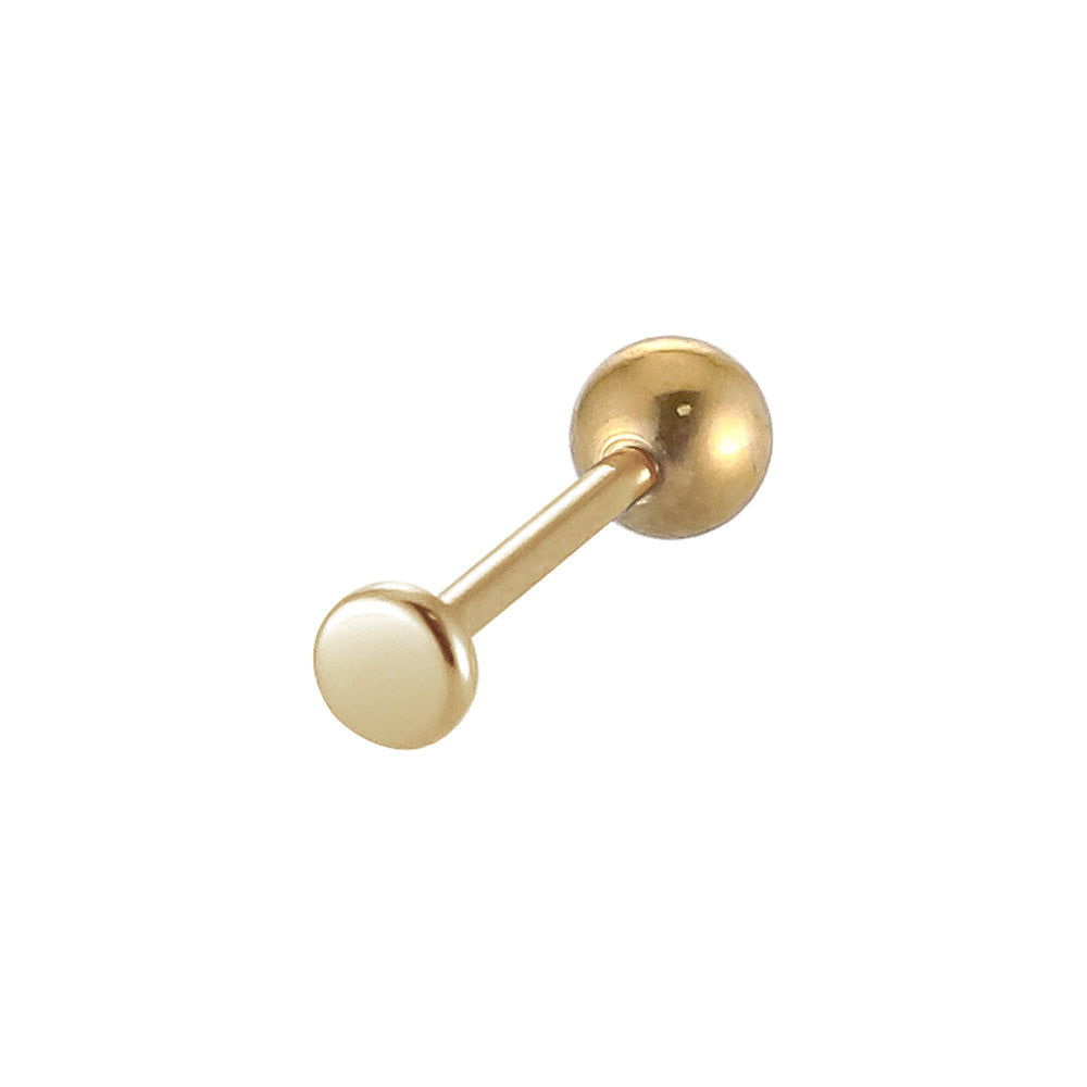 ACLB61 TITANIUM CLIP LABRET FOR UPPER EAR PIERCING AAB CO..