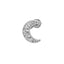 ACLB15 TITANIUM CLIP LABRET FOR UPPER EAR PIERCING AAB CO..