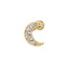 ACLB15 TITANIUM CLIP LABRET FOR UPPER EAR PIERCING AAB CO..