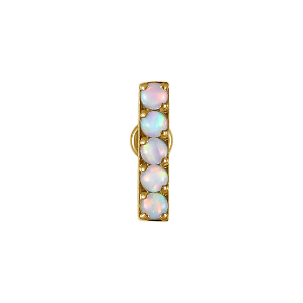 ACLB41 TITANIUM CLIP LABRET FOR UPPER EAR PIERCING AAB CO..