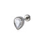 ACLB38 TITANIUM CLIP LABRET FOR UPPER EAR PIERCING AAB CO..