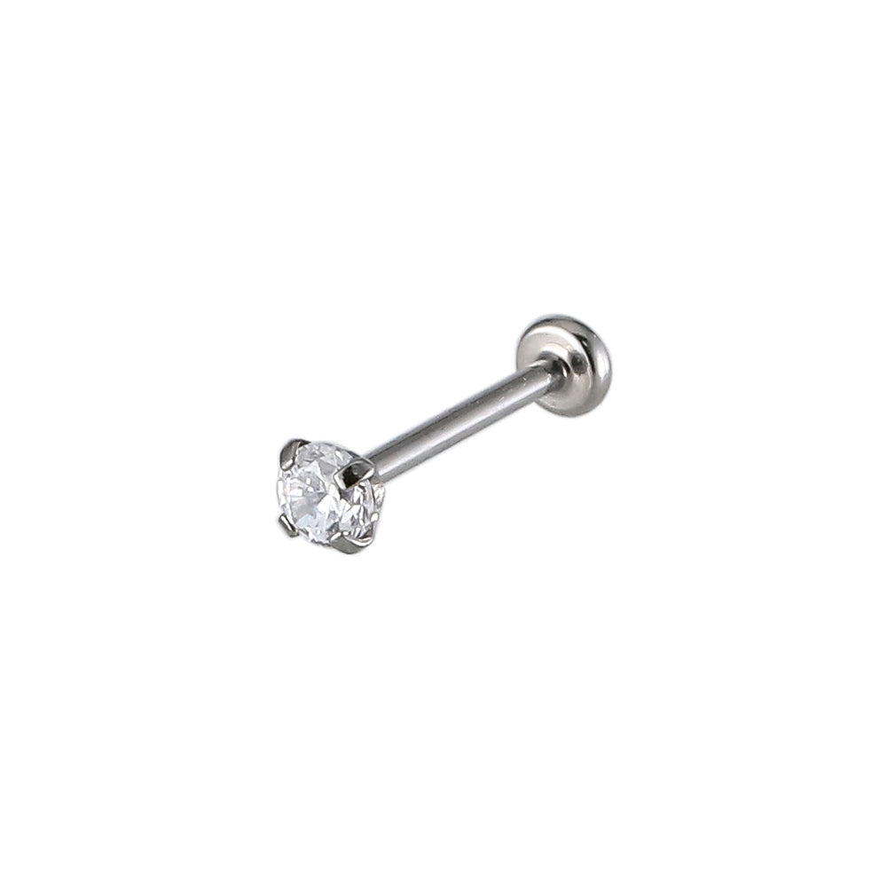 ACLB62 TITANIUM CLIP LABRET FOR UPPER EAR PIERCING AAB CO..