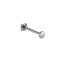 ACLB62 TITANIUM CLIP LABRET FOR UPPER EAR PIERCING AAB CO..
