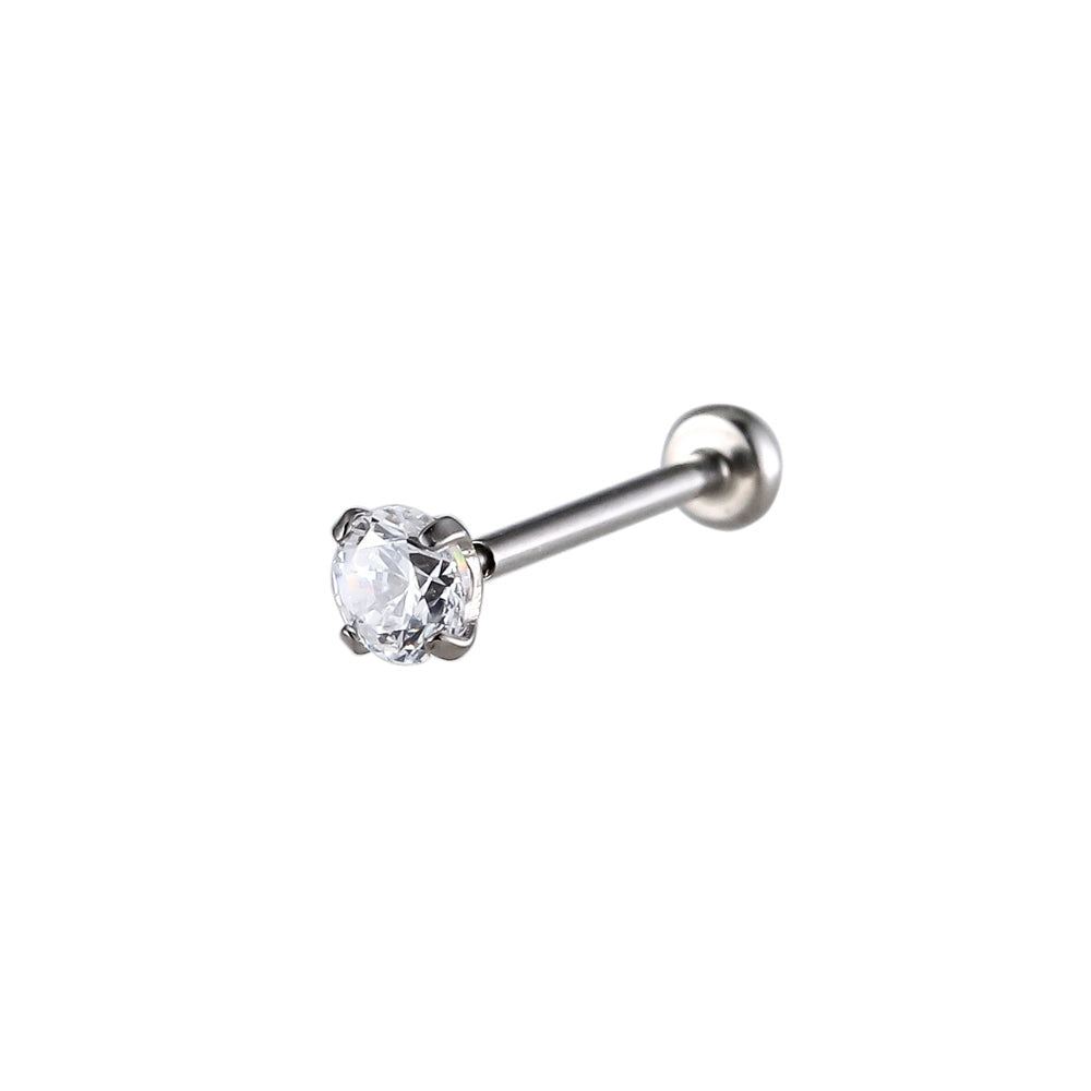 ACLB62 TITANIUM CLIP LABRET FOR UPPER EAR PIERCING AAB CO..