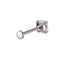 ACLB62 TITANIUM CLIP LABRET FOR UPPER EAR PIERCING AAB CO..