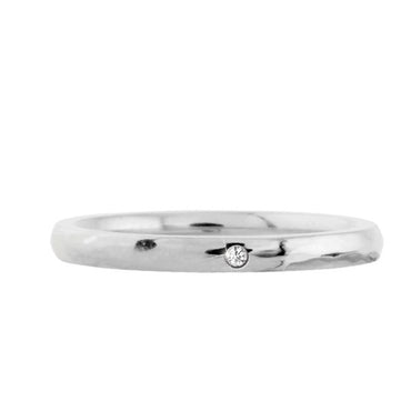 INR128D.JU STAINLESS STEEL RING WITH CZ