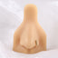 JBNS07 STAINLESS STEEL L-SHAPE NOSE STUD WITH FLOWER DESIGN