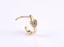 JBNS08 STAINLESS STEEL L-SHAPE NOSE STUD WITH HEART DESIGN