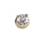 JRTH04 BARBELL WITH ROUND STONE