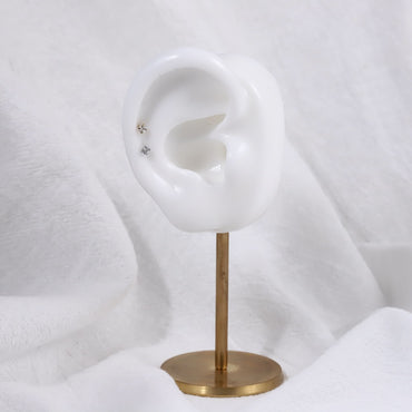 JRTH04 BARBELL WITH ROUND STONE