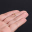JRTH100 STAINLESS STEEL EXTERNAL THREAD HELIX WITH 3 PLASTIC PEARL