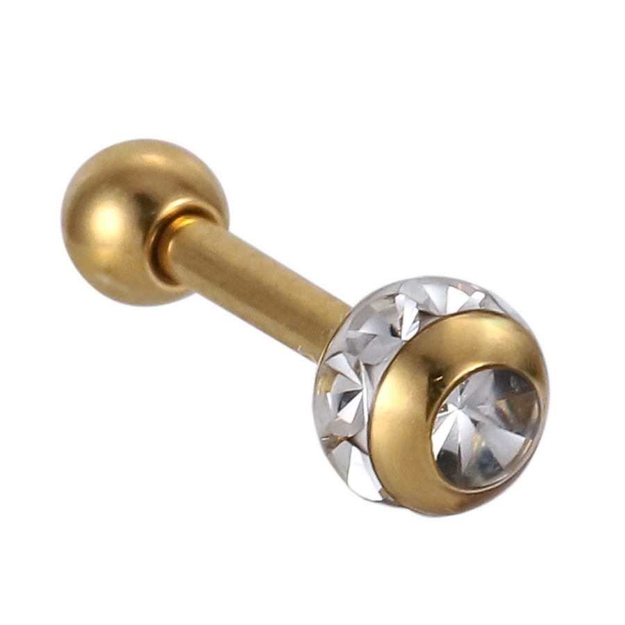 JRTH103 STAINLESS STEEL EXTERNAL THREAD HELIX WITH LUCIDO BALL