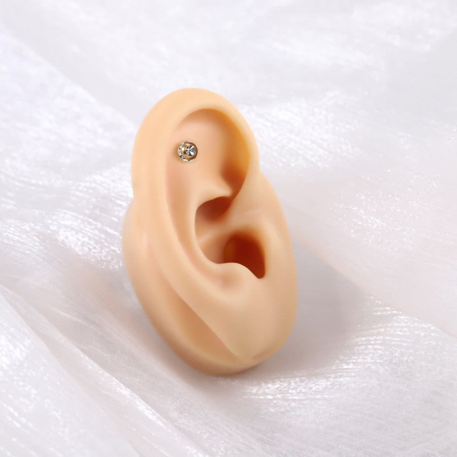 JRTH103 STAINLESS STEEL EXTERNAL THREAD HELIX WITH LUCIDO BALL