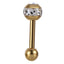 JRTH103 STAINLESS STEEL EXTERNAL THREAD HELIX WITH LUCIDO BALL