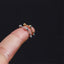 JRTH77 STAINLESS STEEL EXTERNAL THREAD HELIX WITH CZ