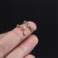 JRTH84 STAINLESS STEEL  EXTERNAL THREAD HELIX WITH CZ