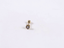 JRTH85 STAINLESS STEEL EXTERNAL THREAD HELIX WITH HEART SHAPE CZ