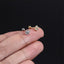 JRTH86 STAINLESS STEEL EXTERNAL THREAD HELIX WITH FLOWER DESIGN