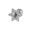 JRTH86 STAINLESS STEEL EXTERNAL THREAD HELIX WITH FLOWER DESIGN