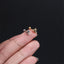 JRTH89 STAINLESS STEEL EXTERNAL THREAD HELIX WITH MOON DESIGN