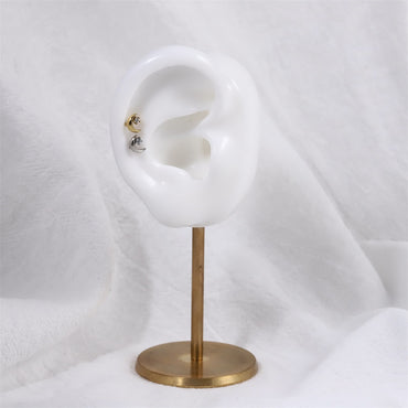 JRTH89 STAINLESS STEEL EXTERNAL THREAD HELIX WITH MOON DESIGN