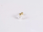 JRTH99 STAINLESS STEEL EXTERNAL THREAD HELIX WITH SHELL PEARL