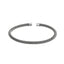 MBSG12 STAINLESS STEEL ROUND MESH OPEN BANGLE