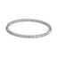 MBSG15 STAINLESS STEEL BALL DESIGN HINGED BANGLE