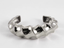 MBSG26 STAINLESS STEEL CHUNKY OPEN BANGLE