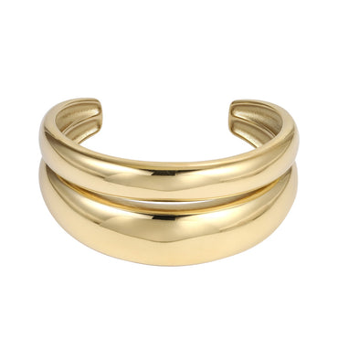 MBSG27 STAINLESS STEEL CHNKEY OPEN BANGLE