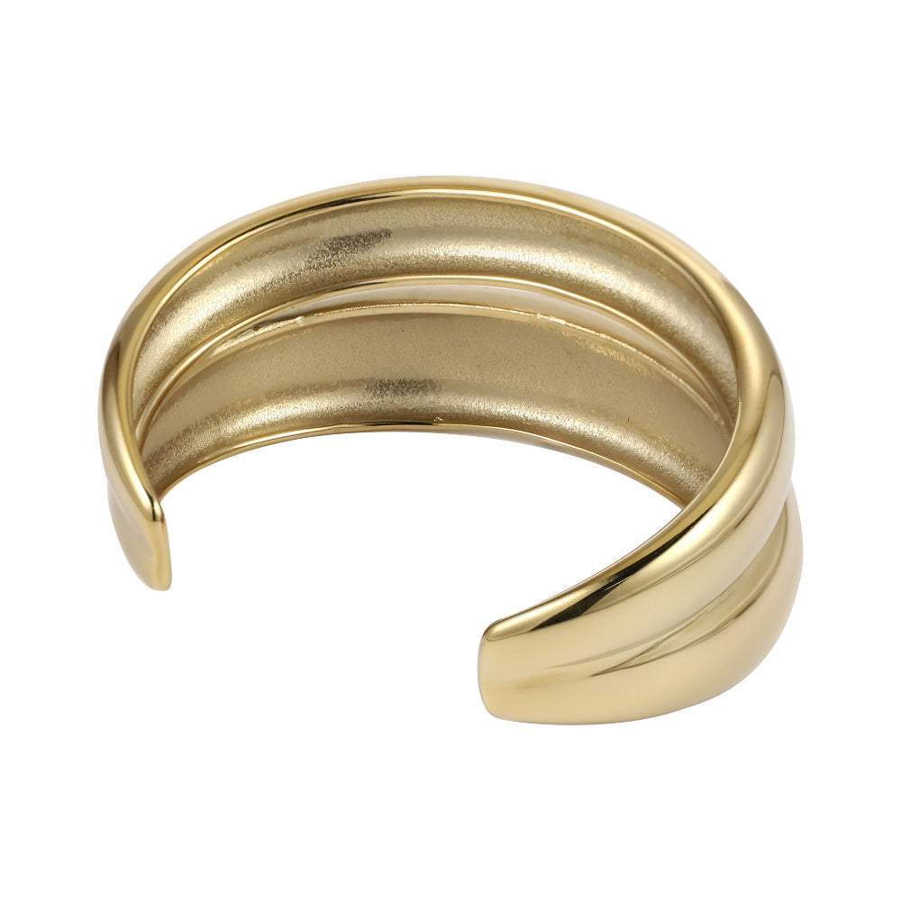 MBSG27 STAINLESS STEEL CHNKEY OPEN BANGLE